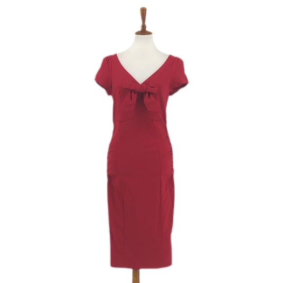 torrid Dresses & Skirts - Torrid Retro Chic Red Bodycon Side Ruching Dress